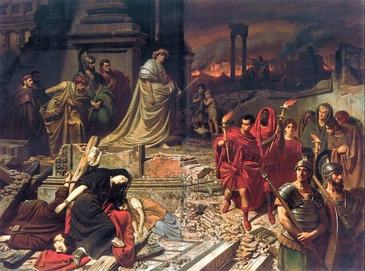 罗马城的大火是尼禄所为吗