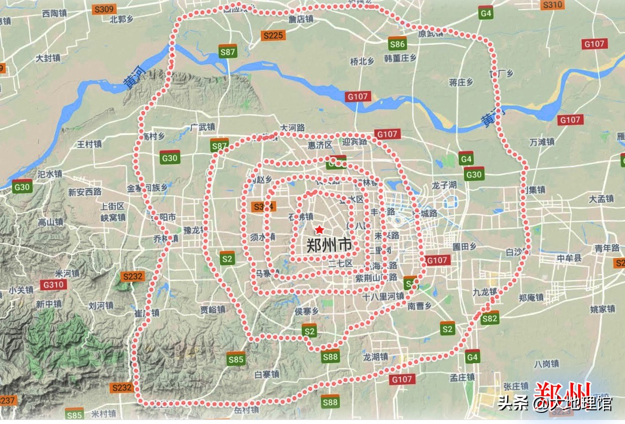 中科地信丨北京六环有多大？看过这些对比图老北京人被吓到