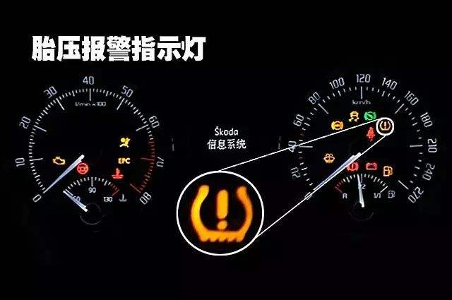 汽车仪表上胎压报警指示灯亮了，还能继续行驶吗？