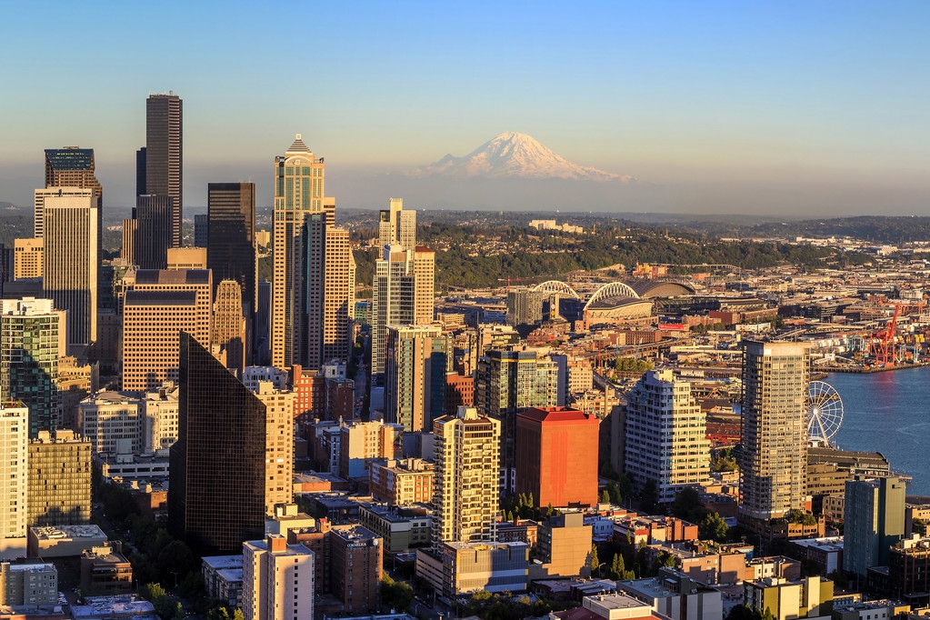 西雅图是美国华盛顿州城市，又称翡翠之城