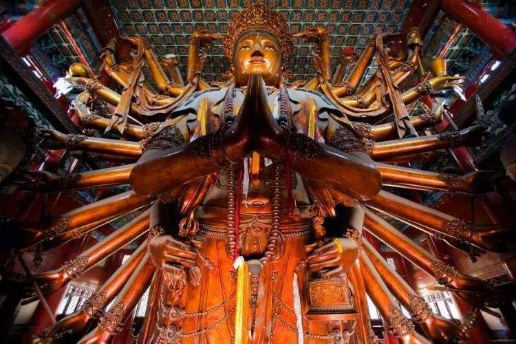 最大的金漆木雕大佛在哪 世界上最大的金漆木雕大佛