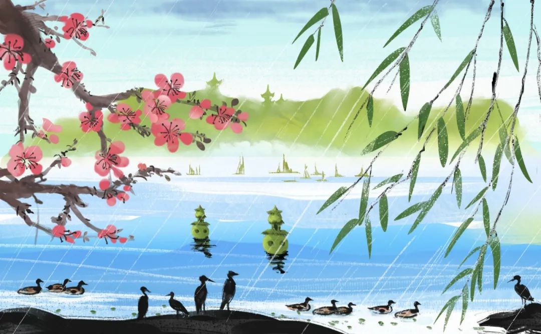 10首最美春风诗词，秀丽江山，田园如画，送你一场春暖花开