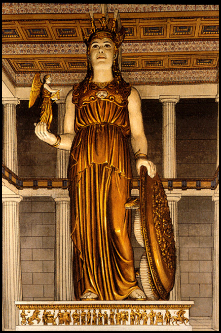 集战斗力和智慧于一身的雅典守护神——雅典娜
