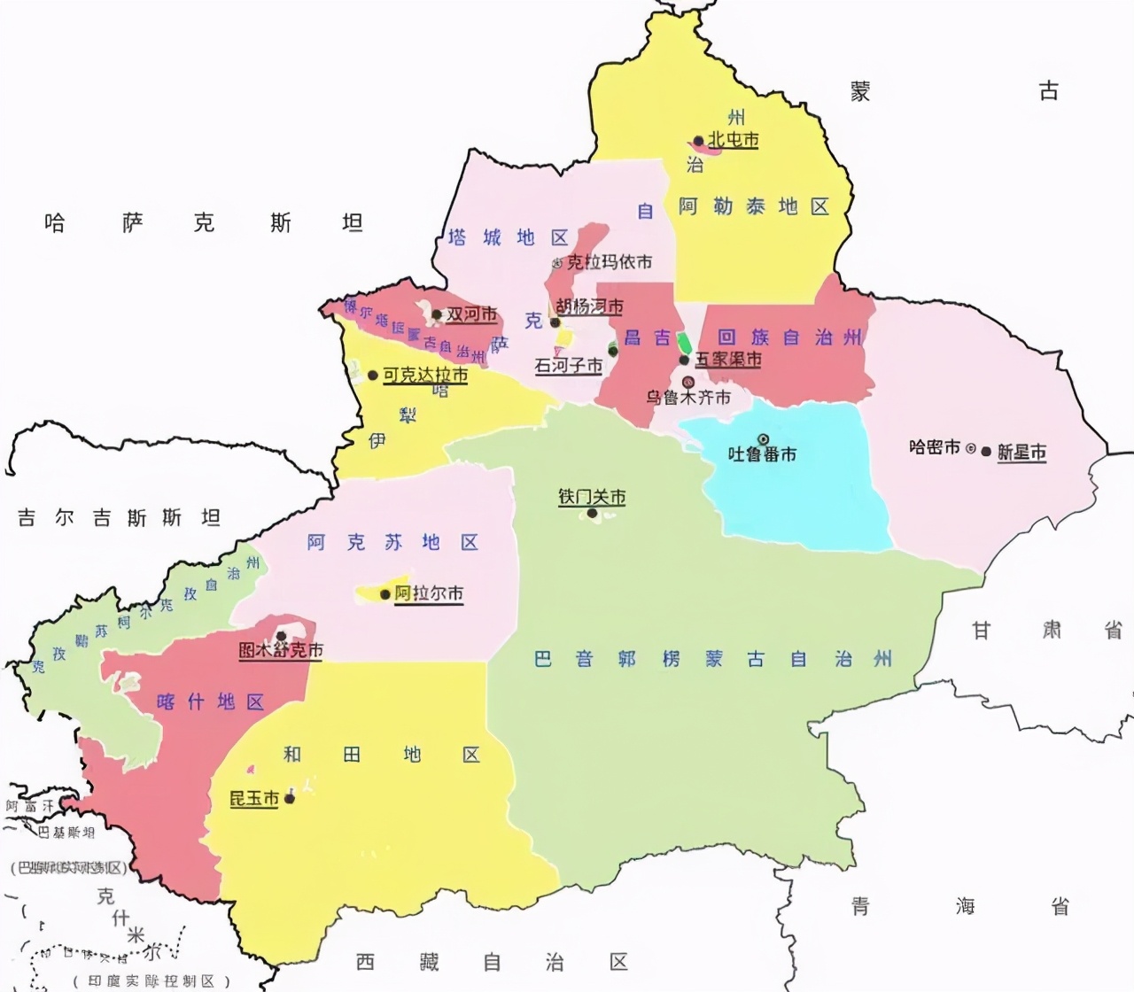 中国地理：新疆维吾尔自治区（伊犁篇）