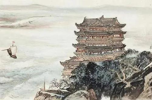 中国古诗文分享一《黄鹤楼送孟浩然之广陵》