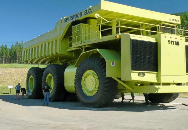 世界上最大的矿车
