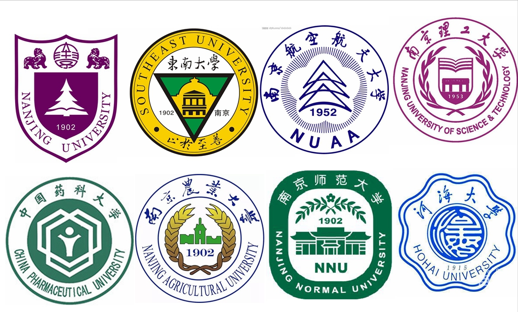 南京所有大学校徽图片