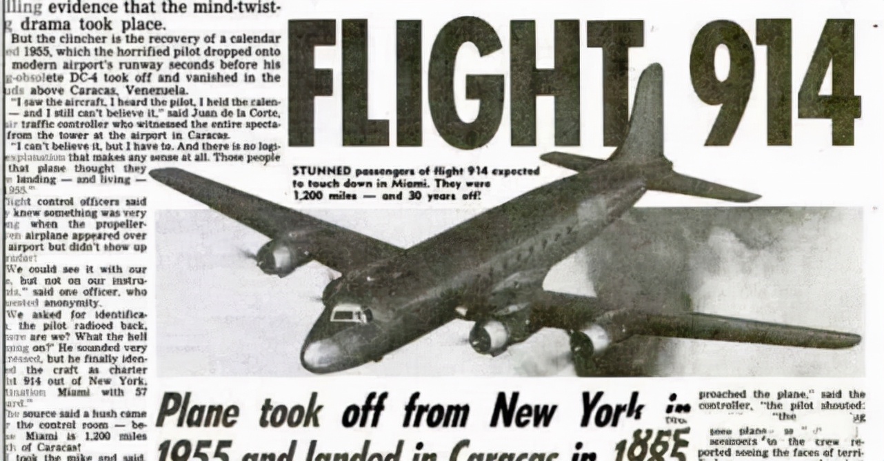 消失35年后重现机场，神秘客机号称穿越时空，真相到底是什么？