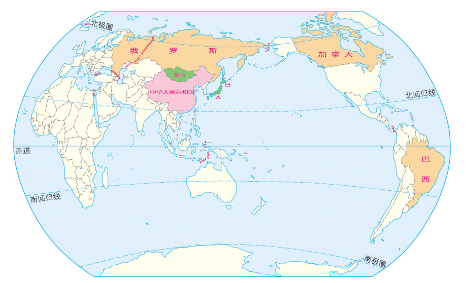 每天学点地理小知识：中国的地理位置及优越性