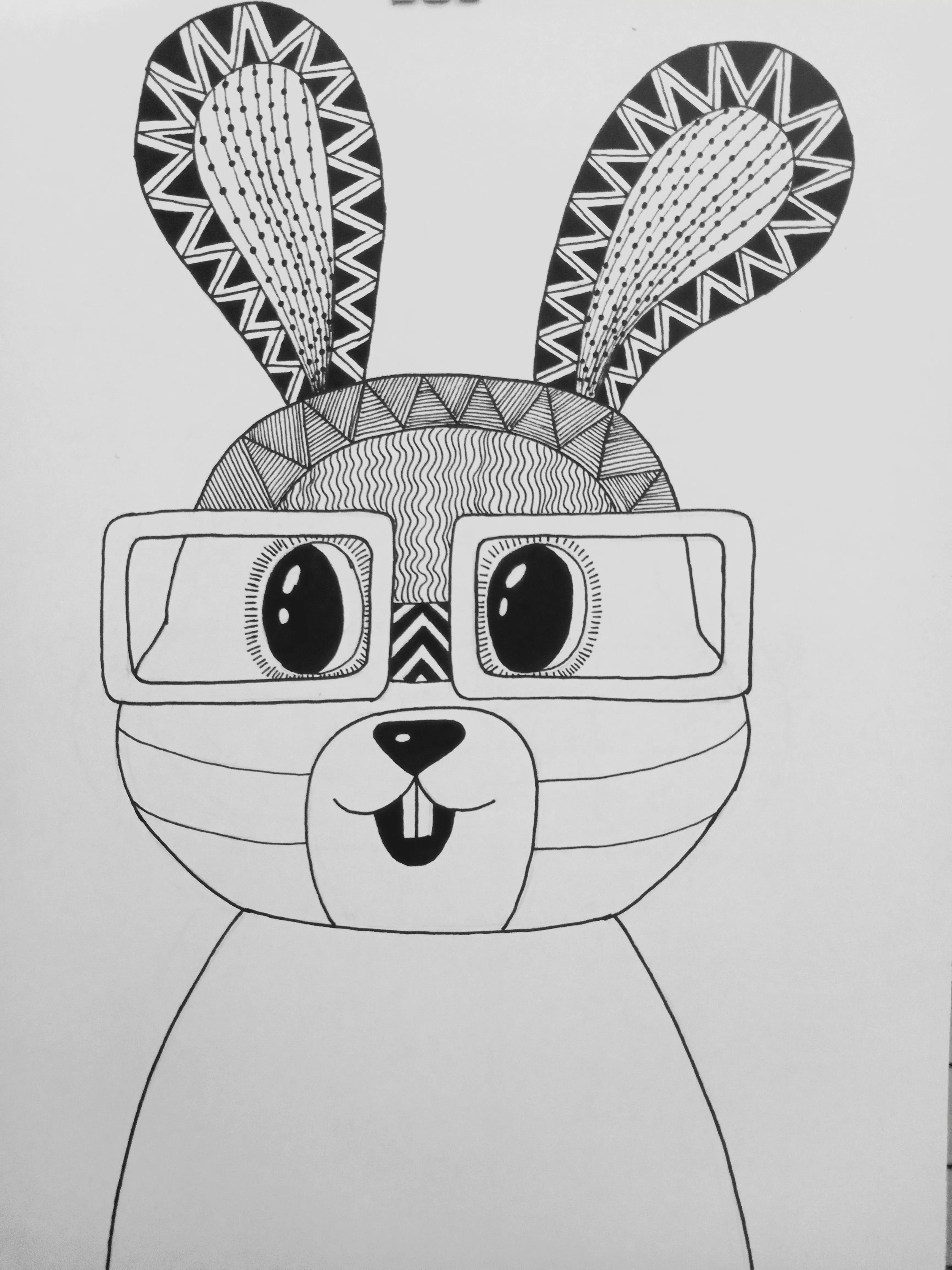 怎么画兔子（怎么画兔子简单的方法）