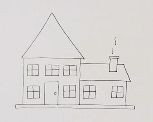 房子怎么画（房子怎么画好看）