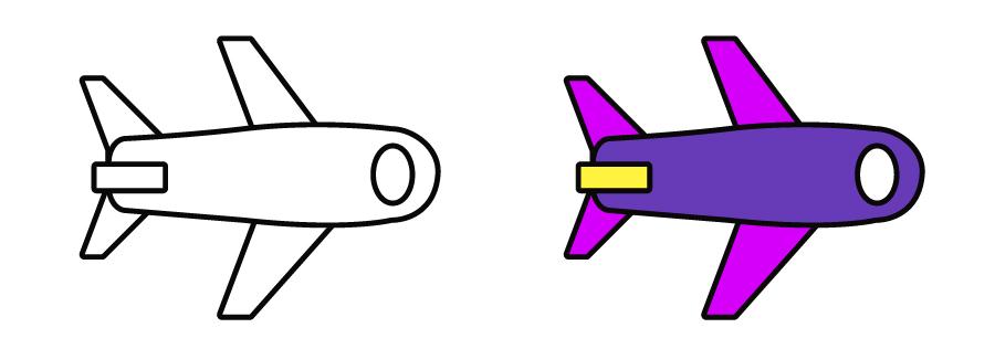 飞机怎么画（怎么画飞机简笔画）