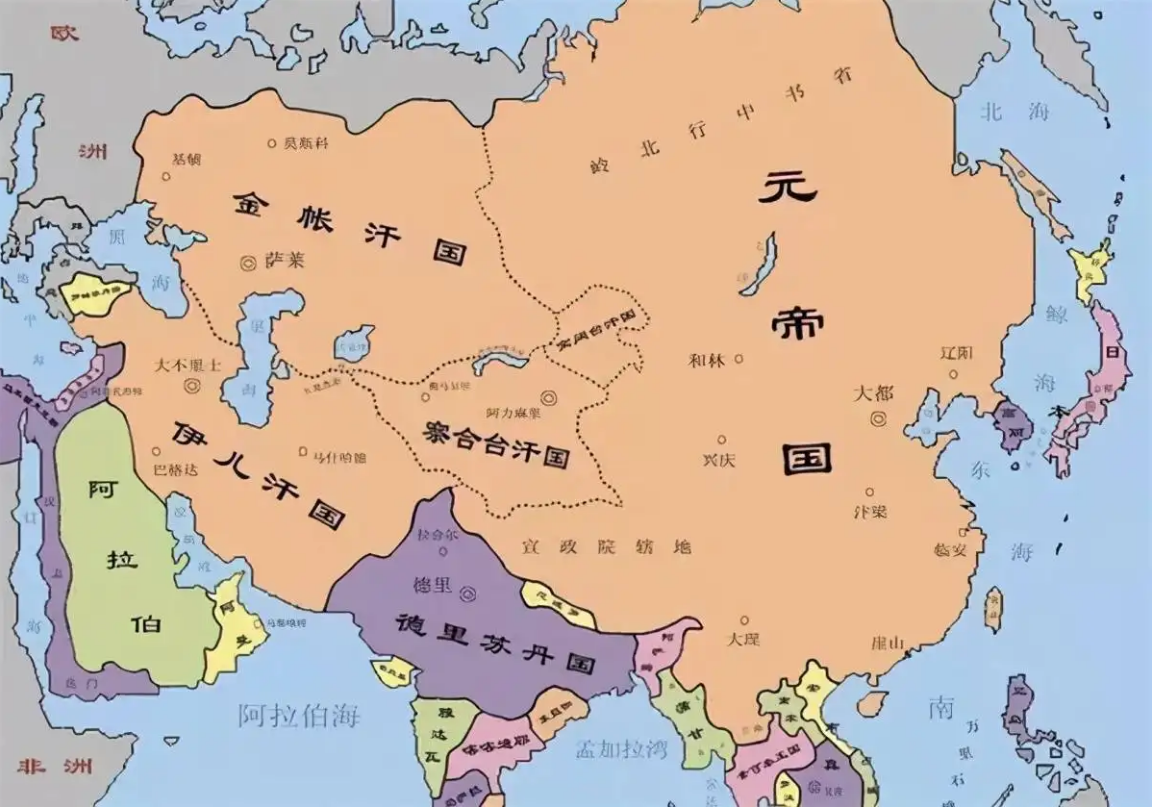 成吉思汗的后人建立了哪些国家