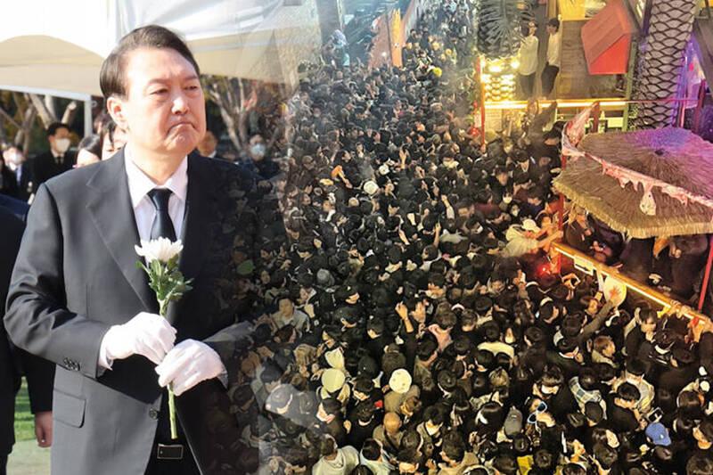 首尔市长流泪道歉：我有无限责任，就梨泰院踩踏事故正式道歉