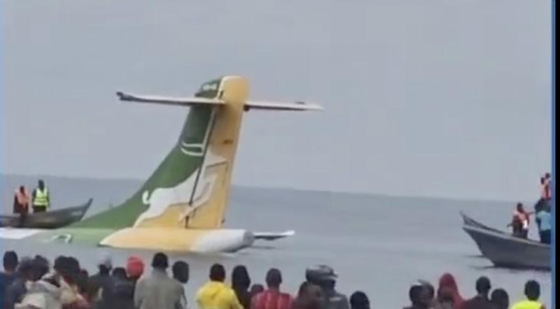 坦桑尼亚客机坠湖已致19人遇难，多因为在水中被溺亡