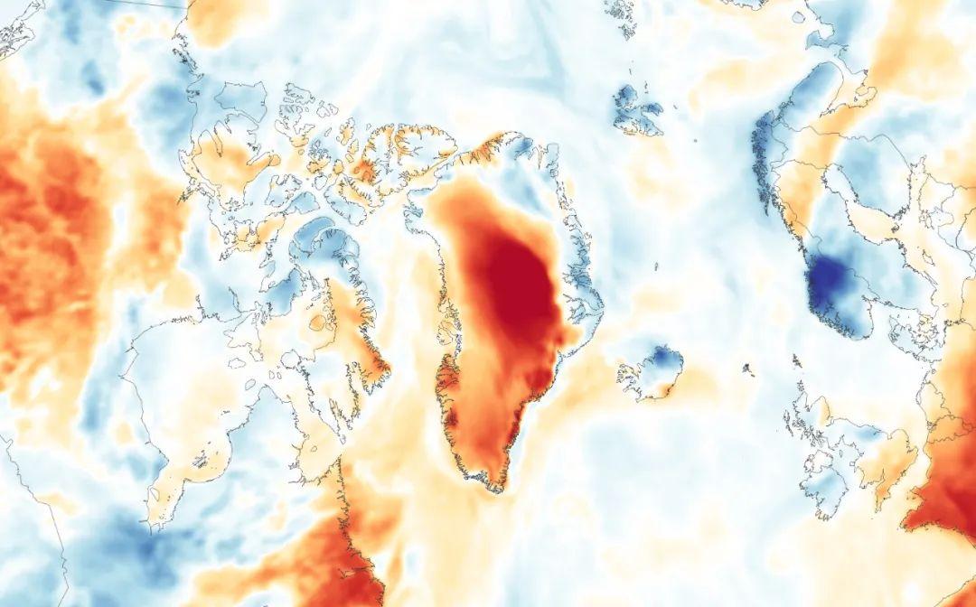 格陵兰岛部分冰盖变薄比预想严重，情况不妙