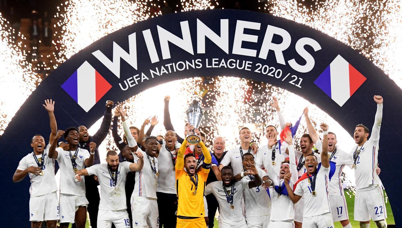 法国队欧洲国家联赛夺冠