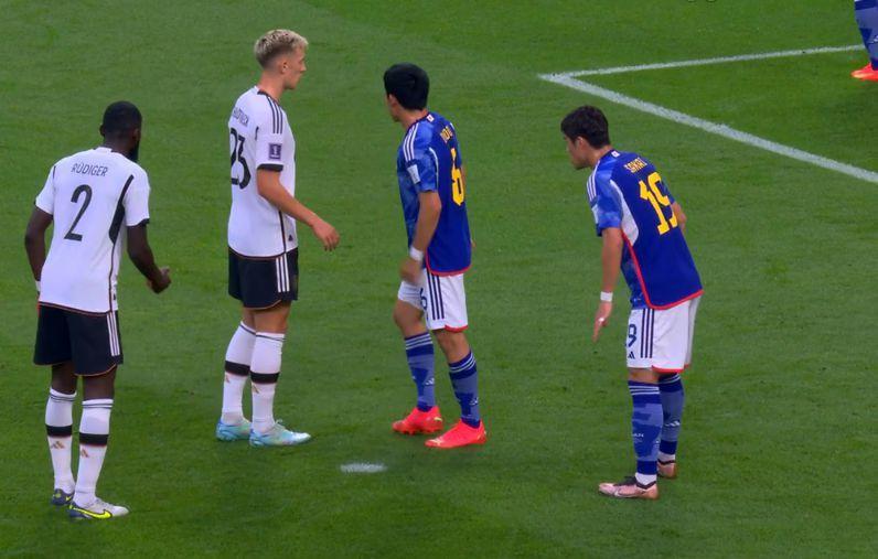 京多安点球破门 德国1-0领先日本